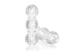M for Men Master Stretchy Male Stroker Clear Masturbators and Strokers